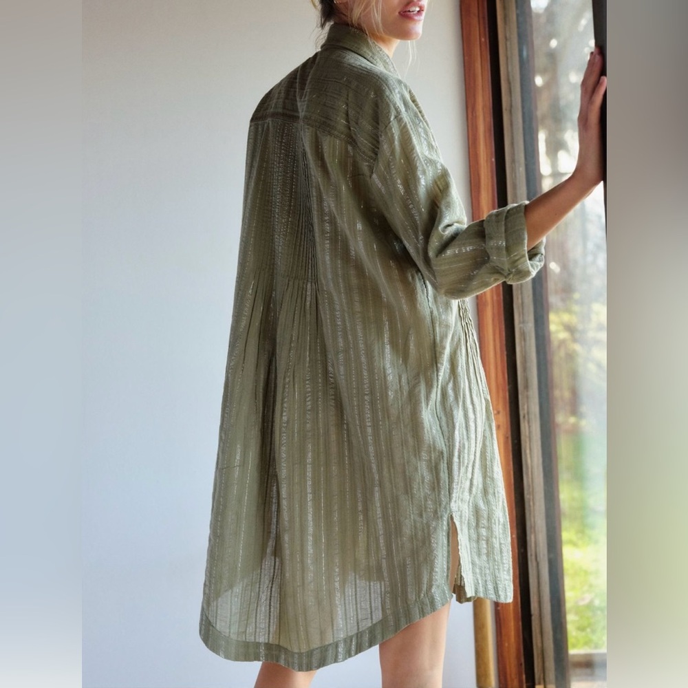 ANTHROPOLOGIE Weekender Shirtdress - Picture 3 of 12